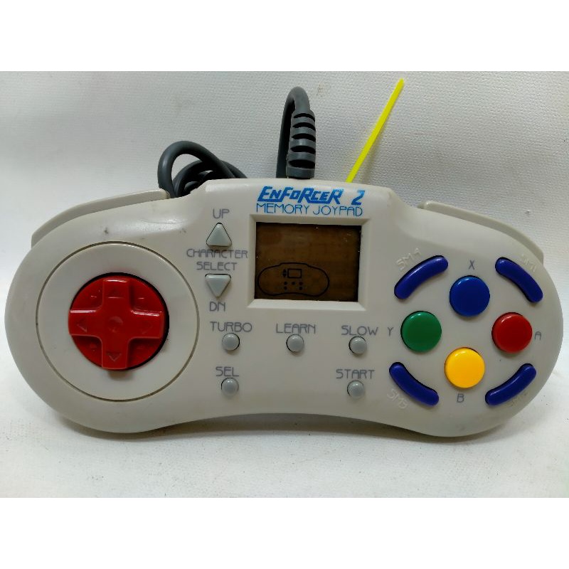 Joy SFC Snes แบบจดจำการกด มีจอ แสดงผล หรือ Controller SFC หรือ Super Nintendo Super Famicon Snes และ