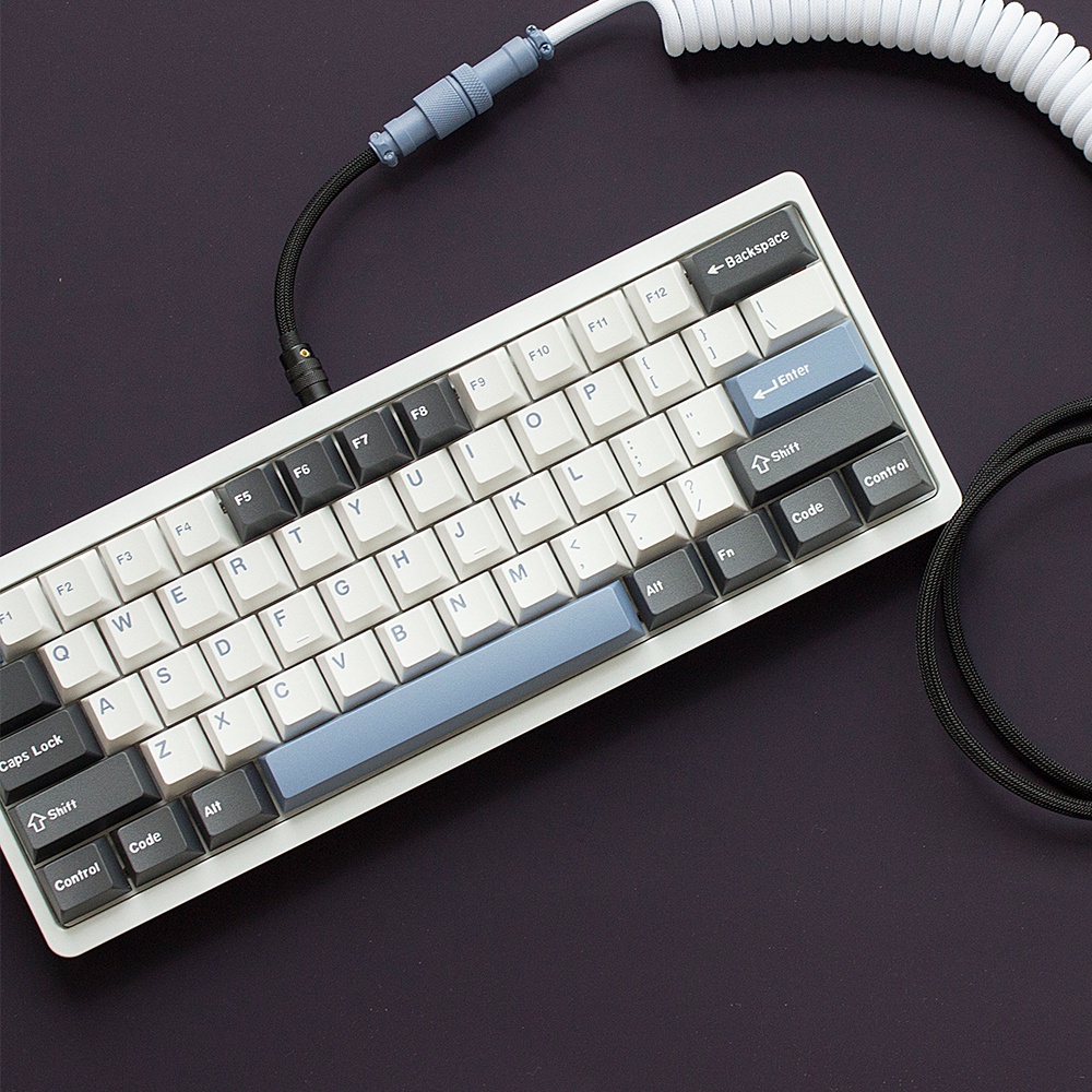 ◆✑✿135 คีย์ Arctic Circle Keycaps โปรไฟล์เชอร์รี่ PBT Dye-Sublimation สําหรับคีย์บอร์ดเกมกล Keycap R