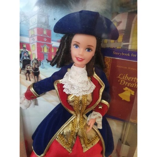 1996 Barbie Patriot American Stories Series Collector Edition # 17312 **กล่องไม่สวย** #35#