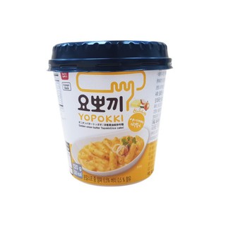 ยองพุงโยโปกิโกลเด้นออเนี่ยนบัทเทอร์ต๊อกโบ๊กกิคัพ 120 กรัม / Youngpoong Yopokki Golden Onion Butter Topokki Cup  120 g.