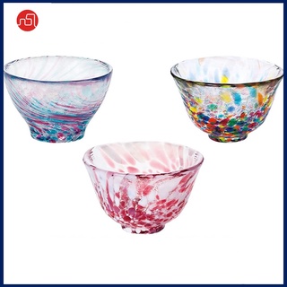 Tsugaru VIDRO Sake Cup (แก้วน้ําสไตล์ญี่ปุ่นดั้งเดิม) (แฮนด์เมด)