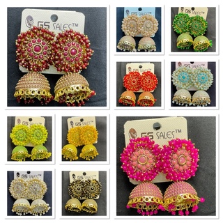 ต่างหูอินเดีย Indian Style Earrings