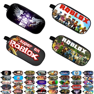 Roblox 3D Boy Girl Cartoon Pencil Case Bag School Student Pen Bag Make Up Pouch