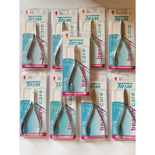 Trim Toenail Clipper กรรไกรตัดหนังสแตนเลส (ปลายโค้งแหลมยาว) เข้าซอกหนัง ทำจากสแตนเลสแท้ (ตัวใหญ่-โค้งแหลมยาว)