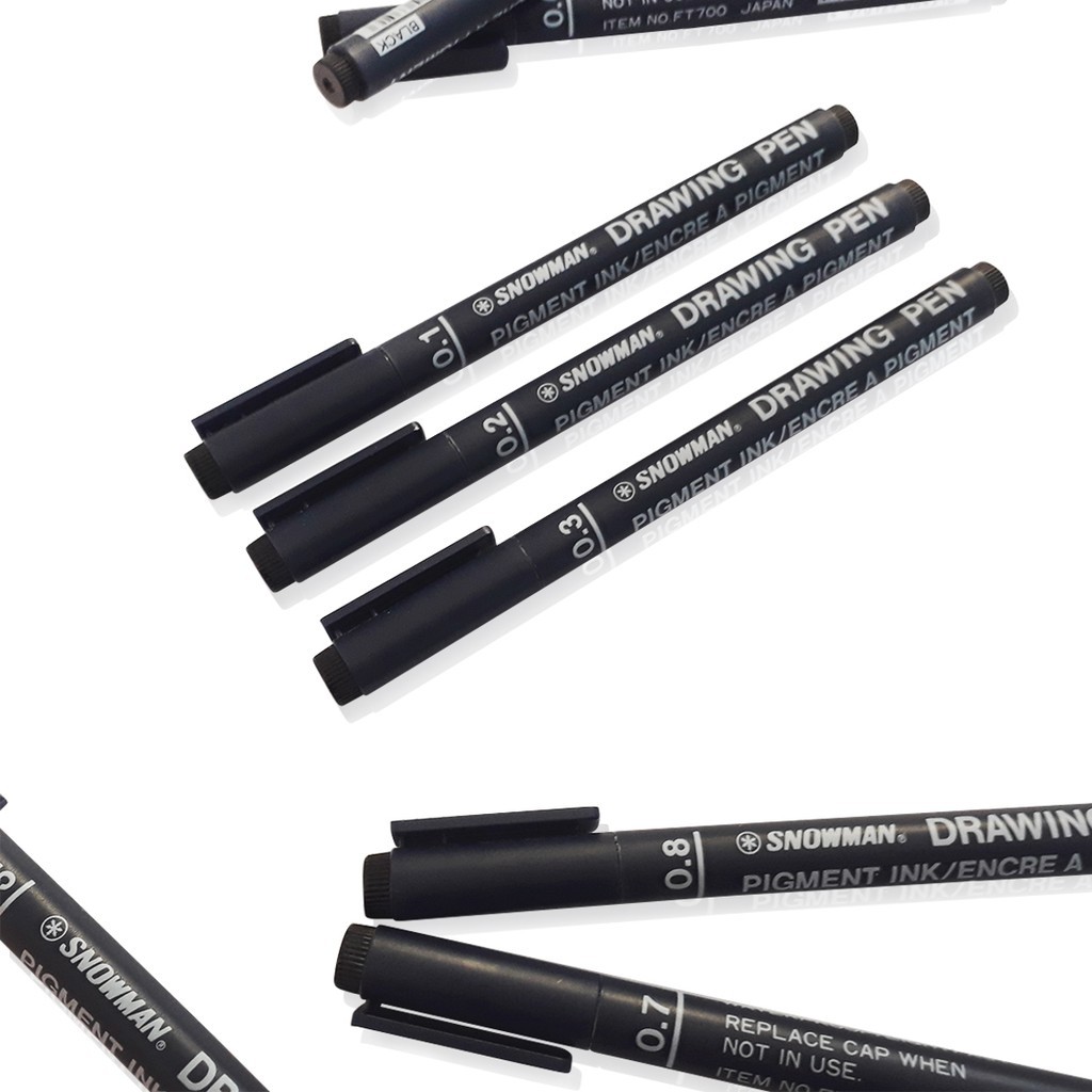 SNOWMAN DRAWING PEN 0.05-0.8 MM