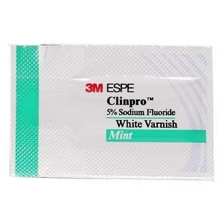 อุปกรณ์ป้องกันฟลูออรีน ESPE Clinpro สีขาว 3 เมตร 4 ชิ้น