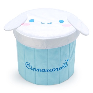 กล่องเก็บของแบบกลม พับเก็บได้ ลาย Cinnamoroll cn / Cinnamoroll