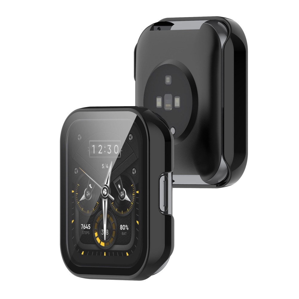 ตัวป้องกันหน้าจอ พีซี เคสป้องกันพร้อมฟิล์มคลุมทั้งหมดสําหรับ Realme Watch 2 / 2 Pro / 3 / 3 Pro / 5 ราคา ถูกที่สุด ดีลบีเคเค แกลเลอรีภาพที่ 7