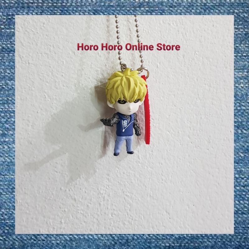 💙 กาชาปอง วันพันช์แมน 💙 พวงกุญแจ เจนอส วันพันช์แมน 💙 Gashapon One Punch Man -