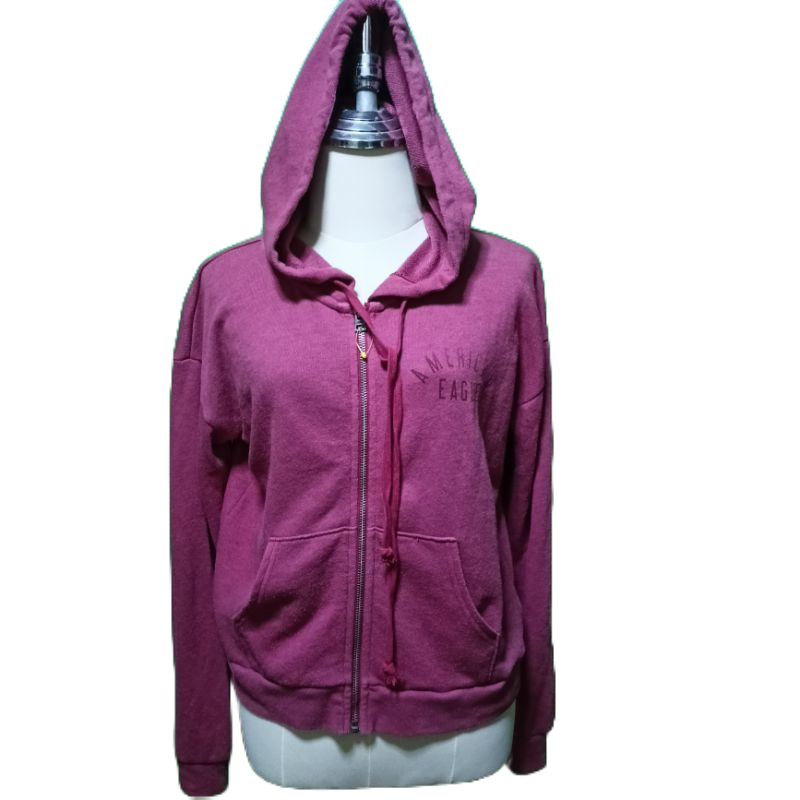American eagle hoodie size xs red