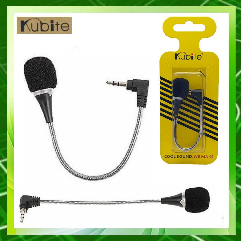Flexible Mini Microphone Mic 3.5 mm for Laptop Notebook PC Podcast Mic #0