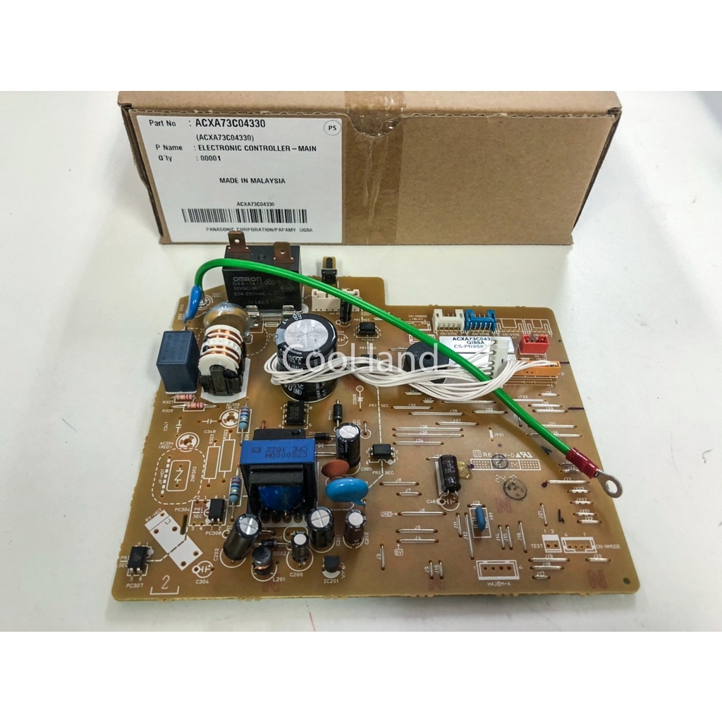 Panasonic - แผงคอนโทรลคอยเย็น พานาโซนิค รุ่นแอร์  CS-PN9SKT พาท ACXA73C04330