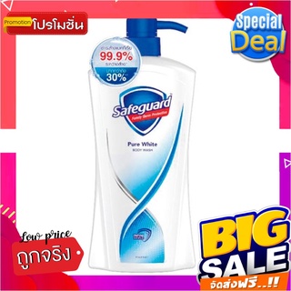 เซฟการ์ด ครีมอาบน้ำแอนตี้แบคทีเรีย เพียว ไวท์ 650 มล.Safeguard Pure White Antibacterial Body Wash 650 ml