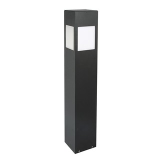  โคมไฟสนามโซล่าเซลล์ รุ่น BSL-02 กำลัง 2 วัตต์ ขนาด 13 x 13 x 80 ซม. Coolwhite สีดำ EVE LIGHTING Solar Garden Light BSL-