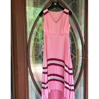 ชุดเดรส Pleated dress size 36 (UK 8) brand new