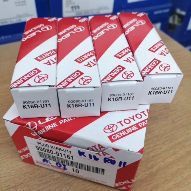 ชุดหัวเทียน Toyota K16R-U11  สำหรับรถเก๋ง 16 วาวล์