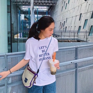 เสื้อยืดผ้าฝ้ายHAY - Let’s be better