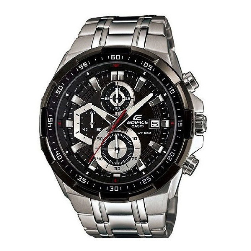 Casio Edifice นาฬิกาข้อมือผู้ชาย Chronograph รุ่น EFR-539D-1AVUDF(สีดำเงิน)