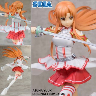 SEGA งานแท้ Original ฟิกเกอร์ โมเดล Sword Art Online ซอร์ดอาร์ต ออนไลน์ Asuna Yuuki อาสึนะ ยูกิ Model Figure