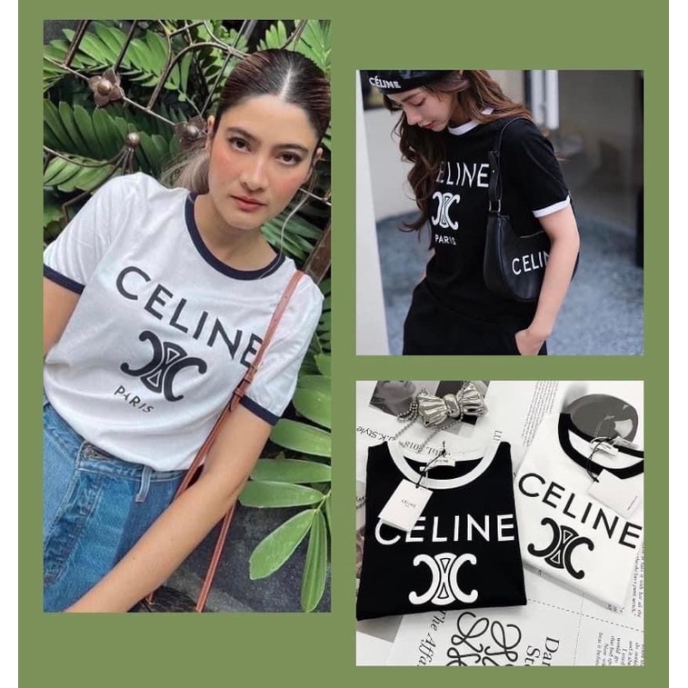เสื้อยืดคอกลม คอลใหม่ สไตล์ CE-LINE ♡︎ งานสวยตรงปก ผ้าใส่สบาย