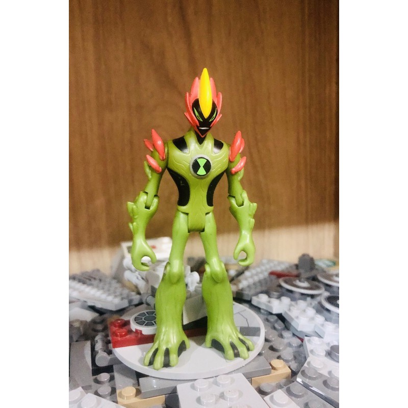 Ben 10 Alien Force Action Figure - Swampfire (loose) #เบนเทน