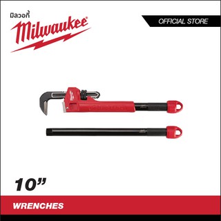 MILWAUKEE ประแจจับท่อขาเดี่ยว ปรับระดับได้ 10", 18", 24" รุ่น 48-22-7314