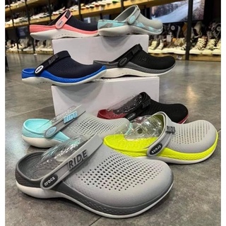 พร้อมส่งรองเท้าแตะแบบสวมCrocs ride life360สินค้าใหม่นะสูตรใส่ได้ทั้งผู้หญิงและผู้ชาย