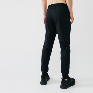 กางเกงวิ่งขายาวผู้ชาย กางเกงวิ่งขายาว mens warm up pants กางเกงวิ่ง KALENJI Kalenji Warm+ Mens Running Trousers