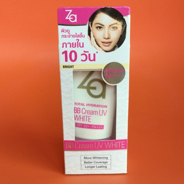 Za TOTAL HYDRATION BB CREAM UV WHITE 20ml.
