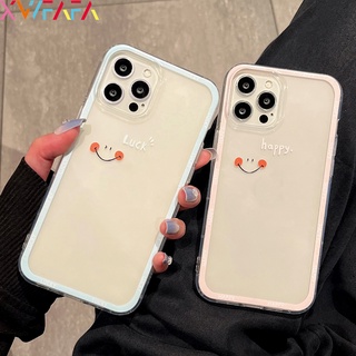 เคสโทรศัพท์มือถือแบบนิ่ม TPU ใส กันกระแทก ลายหน้ายิ้มน่ารัก เรียบง่าย สําหรับ Huawei Mate 40 30 20 Pro P30 Pro P20 Lite Y9 Prime 2019 Y6 Y7 Pro 2019