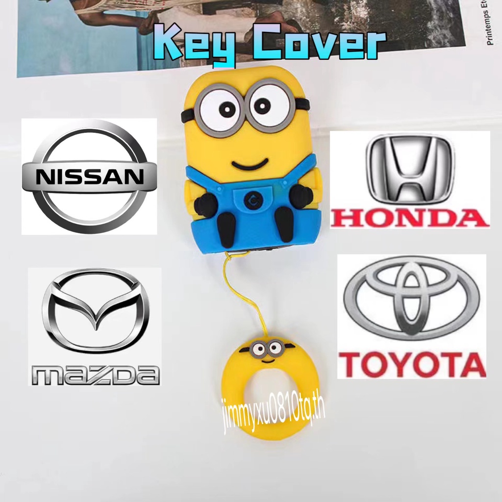 เคสกุญแจรีโมทรถยนต์ TPU 2 ปุ่ม 3 ปุ่ม กันรอยขีดข่วน สําหรับ Mazda honda toyota nissan CX-3 CX-5 CX-7