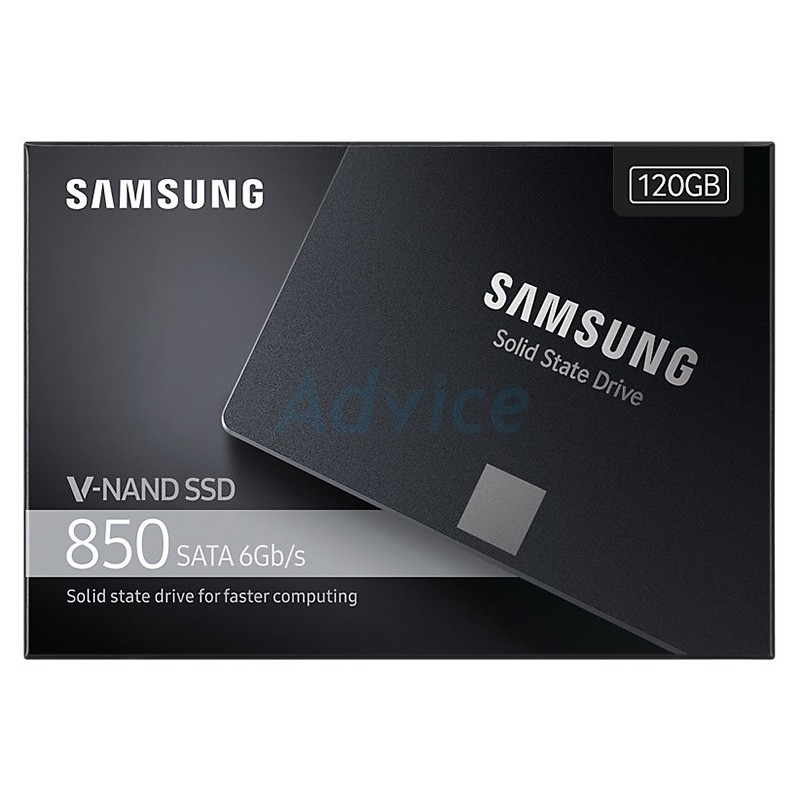 120 GB. SSD Samsung 850 SATA ( MZ-7LN120) ของใหม่ประกัน3ปี