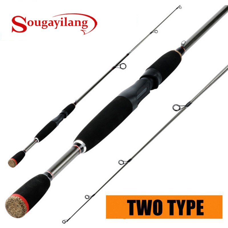 Sougayilang คันเบ็ดตกปลา ความยาว 1.8 / 1.65 เมตร สำหรับตกปลาน้ำจืด #8