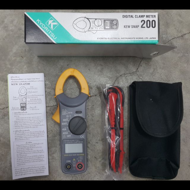Clamp Meter  KYORITSU  knew snap 200 แท้