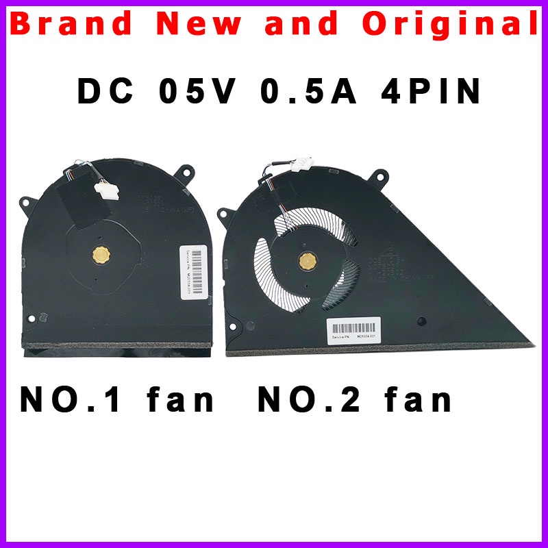 พัดลมระบายความร้อนแล็ปท็อปหม้อน้ําระบายความร้อน HP 15-EG TPN-Q245 TPN-Q246 ND75C39-20B01 20B02 DC5V 