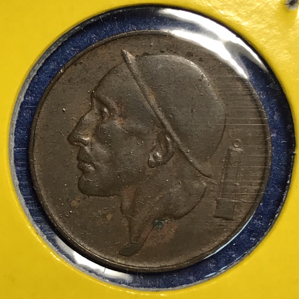 No.60424 ปี1953 เบลเยี่ยม 50 CENTIMES เหรียญสะสม เหรียญต่างประเทศ เหรียญเก่า หายาก ราคาถูก