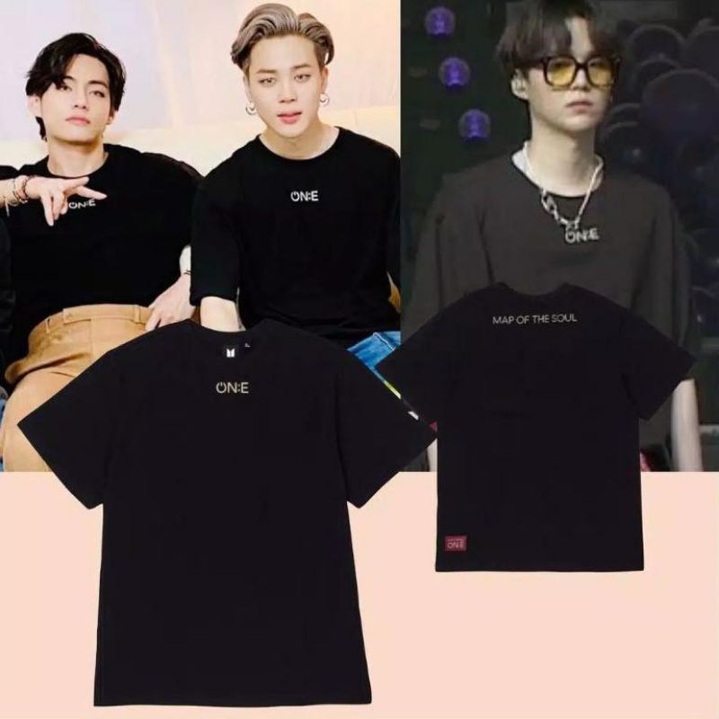 KPOP เสื้อ BTS ของแท้ พร้อมส่ง T-Shirt  BTS Map Of The Soul ON:E ของแท้ จาก Weverse Shop