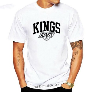 เสื้อยืดผ้าฝ้าย เสื้อยืด ลาย Mitchell Ness La Kings แบบดั้งเดิม ใส่สบาย สําหรับวันแม่