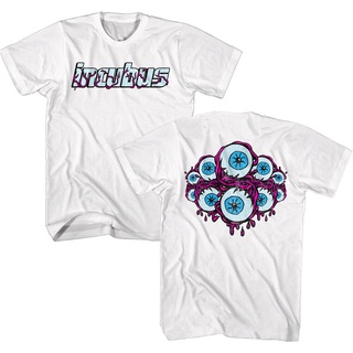 เสื้อยืดลําลอง แขนสั้น คอกลม พิมพ์ลายโลโก้ Incubus Eyeballs สไตล์ฮิปฮอป สําหรับผู้ชายสามารถปรับแต่งได้