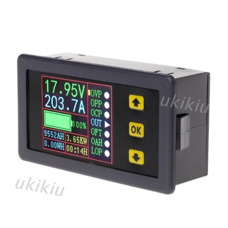 เครื่องทดสอบแบตเตอรี่ Dc 0-90 V 0-20 A Volt Amp Meter