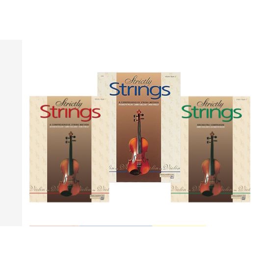 Strictly Strings Violin, Book 1-3