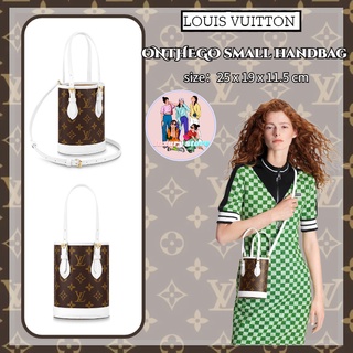 หลุยส์วิตตอง  Louis Vuitton NANO BUCKET กระเป๋าถือ/กระเป๋าสตรี/กระเป๋าถือ/กระเป๋าสะพายข้าง/กระเป๋าถัง/รูปแบบล่าสุด/ของแท