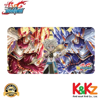 Buddy Fight Shin Rubber Play Mat Vol.7 Double Horus &amp; Alec /  แผ่นรองเล่นการ์ด ชินบัดดี้ไฟท์แบบยาง Vol.7 ลายดับเบิ้ลฮอรัส &amp; อเล็กซ์