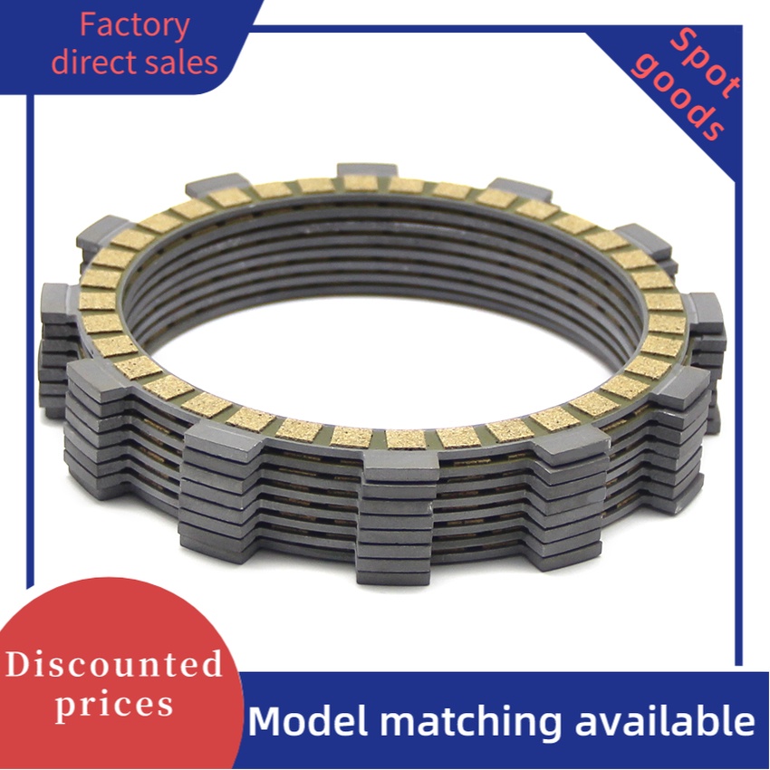 คลัทช์แรงเสียดทานแผ่นชุดสําหรับ Yamaha YZ125 E/F/G/H/J/K/L/M/N/P/R/S/T/V/W/X/Y 1993-2018 OEM: 3XJ-16