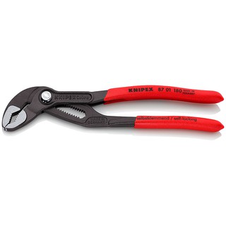 KNIPEX Cobra® คีมปั๊มน้ำไฮเทค DIN ISO 8976 รหัส 87 01 180