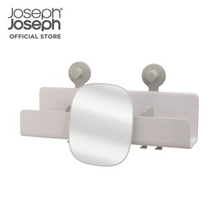 Joseph Joseph ชั้นวางของในห้องน้ำ พร้อมกระจกแบบถอดได้ รุ่น EasyStore สีขาว N70548