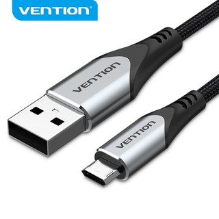 VENTION สายชาร์จ Micro USB 2A Reversible Charger Cable 480Mbps สำหรับโทรศัพท์มือถือ COC