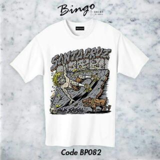 เสื้อยืดวินเทจ รหัส BP ลายเท่ แฟชั่น