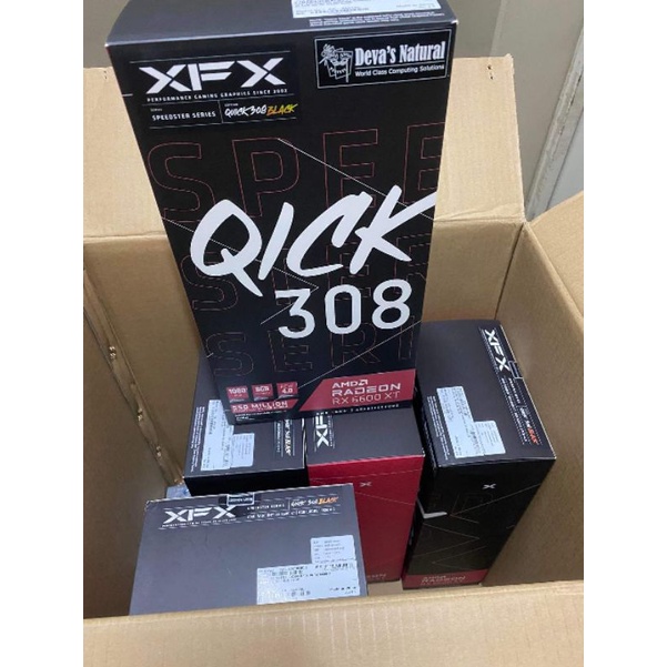 rx 6600 xt xfx qick มือ 1 พร้อมส่ง