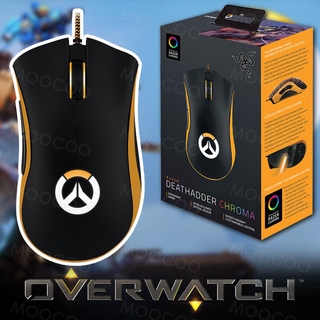 razer overwatch เมาส์เกมมิ่งมีสาย usb 5 ปุ่ม